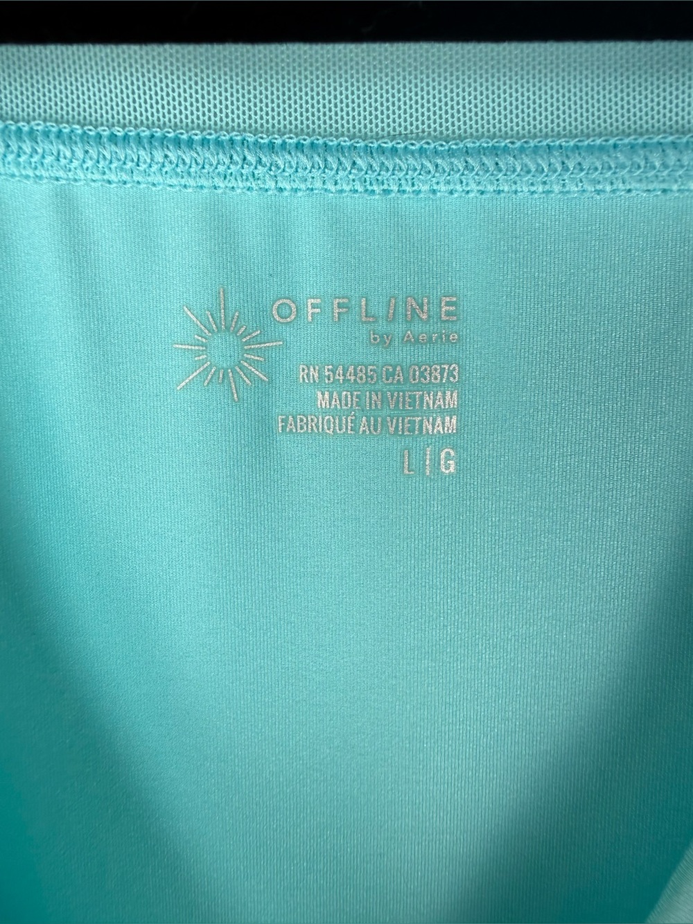 OFFLINE By Aerie Women’s Sweat Sesh Tank Top, Bright Bluebell, Size: Large - Picture 4 of 4